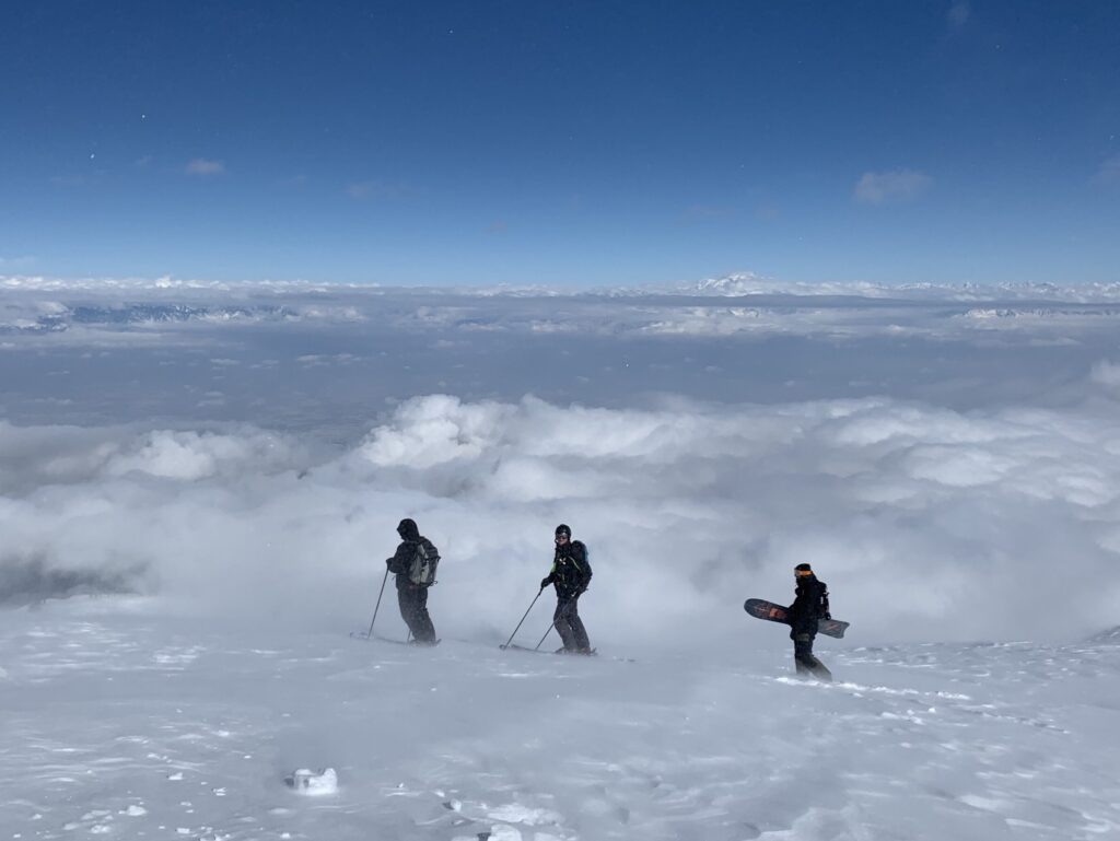 Gulmarg ski top of mountain